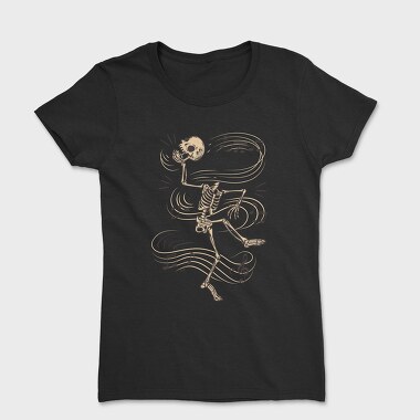 Dancing Skeleton Headless, Tricou Femei