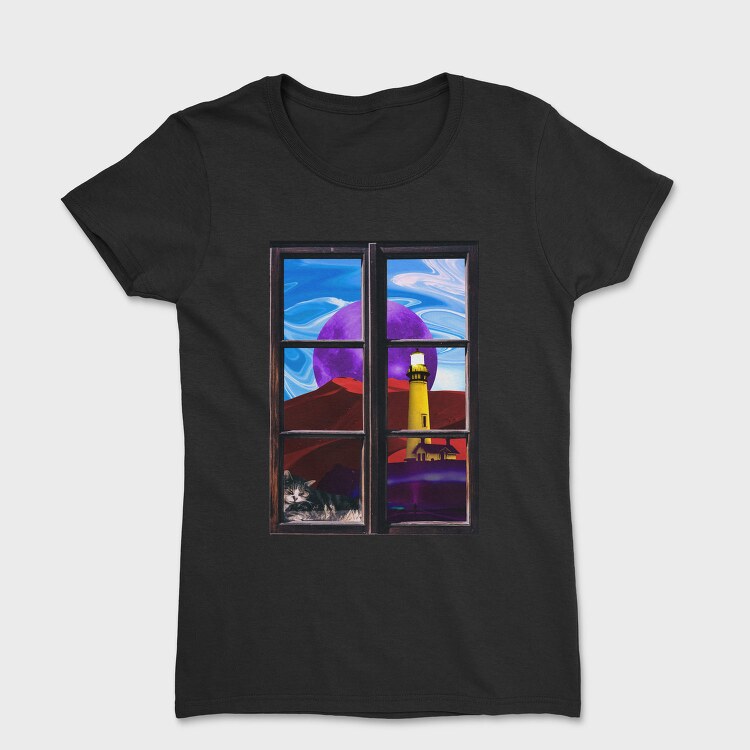 Landscape Window, Tricou Femei