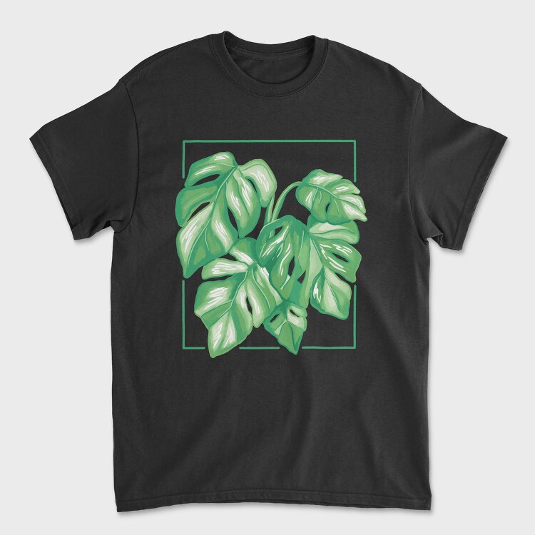 Monstera Variegata Plant, Tricou Barbati (Unisex)