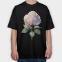 Watercolor Flower Mood, Tricou Oversize Barbati (Unisex)