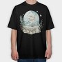 Watercolor Fish Ocean, Tricou Oversize Barbati (Unisex)
