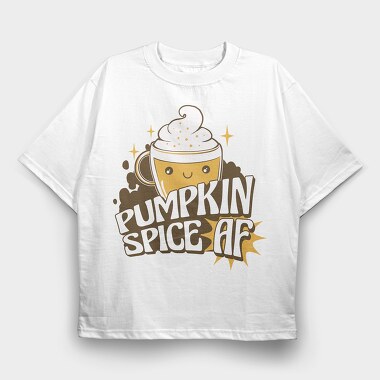 Cute Pumpkin Spice, Tricou Oversize Barbati (Unisex)