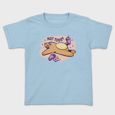 Cute Tired Sloth Not Today, Tricou Copii