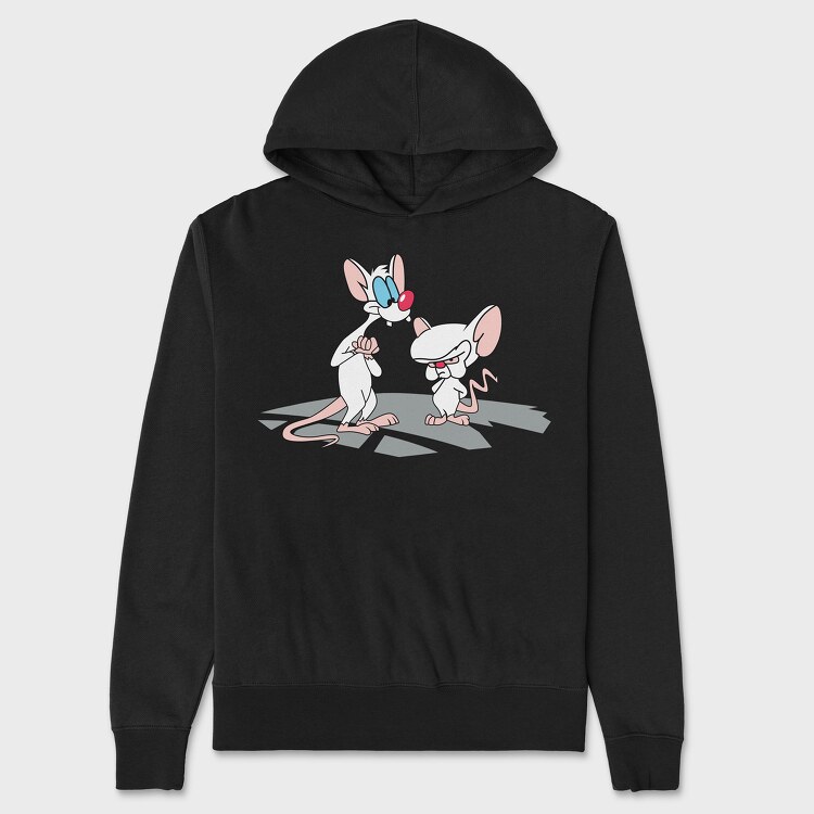 Pinky & the Brain 6, Hanorac Oversize Barbati (Unisex)