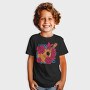 Flower Guitar Uke Flowers, Tricou Copii