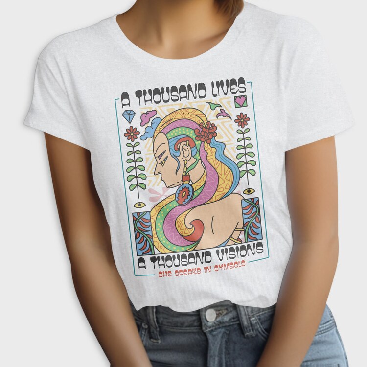 Thousand Visions Lives Maximalism, Tricou Femei