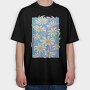 Daisy Flowers Composition Danish, Tricou Oversize Barbati (Unisex)