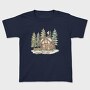 Watercolor Forest House, Tricou Copii