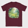 Watercolor Forest Meadow, Tricou Barbati (Unisex)