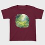 Watercolor Forest Meadow, Tricou Copii