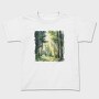 Watercolor Forest Sunlight, Tricou Copii