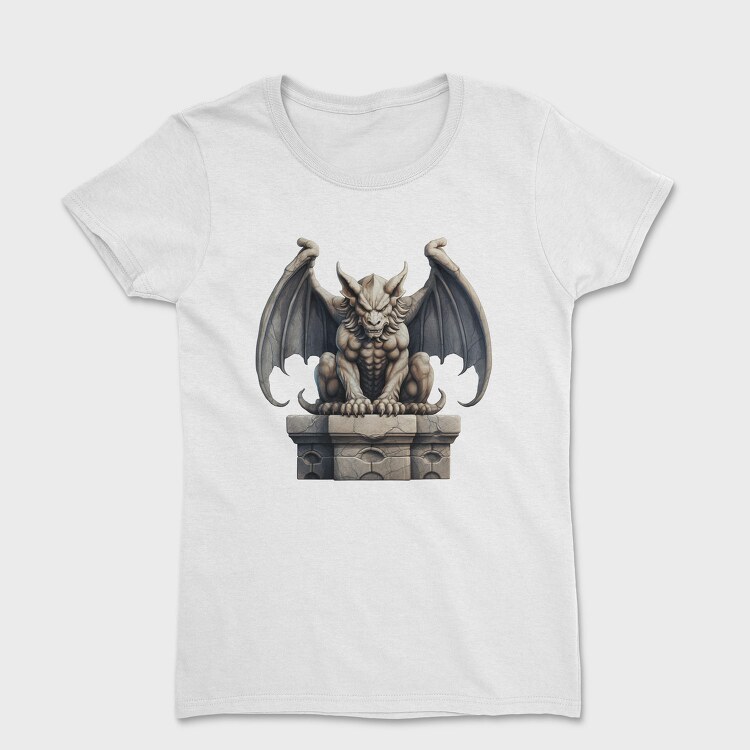 Watercolor Gargoyle, Tricou Femei