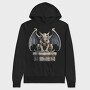 Watercolor Gargoyle, Hanorac Oversize Barbati (Unisex)