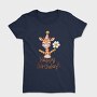 Watercolor Giraffe Birthday, Tricou Femei