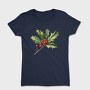 Watercolor Holly Mistletoe, Tricou Femei