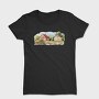 Watercolor Homes Nature, Tricou Femei