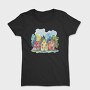 Watercolor Houses 24, Tricou Femei