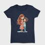 Watercolor Hug Love, Tricou Femei