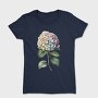 Watercolor Hydrangea Flower, Tricou Femei