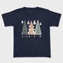 Watercolor Hygge Trees, Tricou Copii