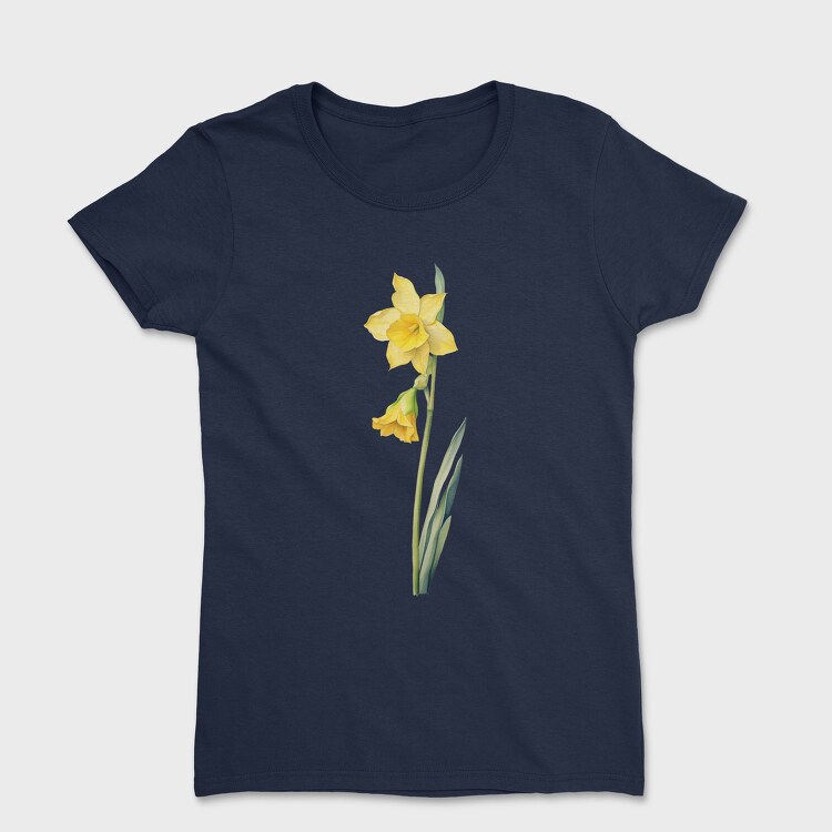 Watercolor Jonquil March, Tricou Femei