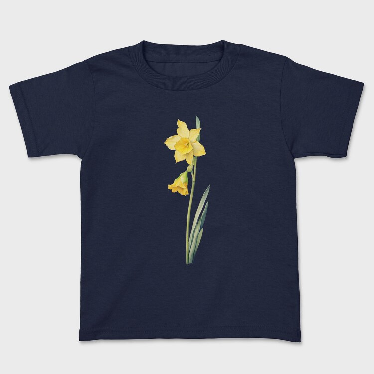 Watercolor Jonquil March, Tricou Copii