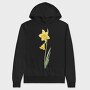 Watercolor Jonquil March, Hanorac Oversize Barbati (Unisex)