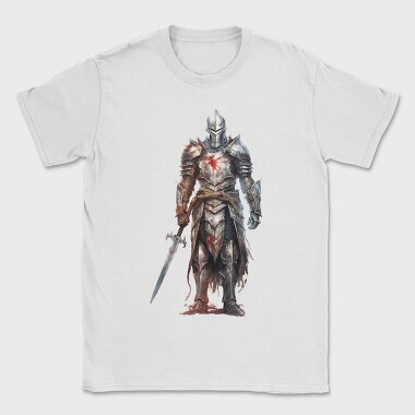 Watercolor Knight Armor, Tricou Barbati (Unisex)