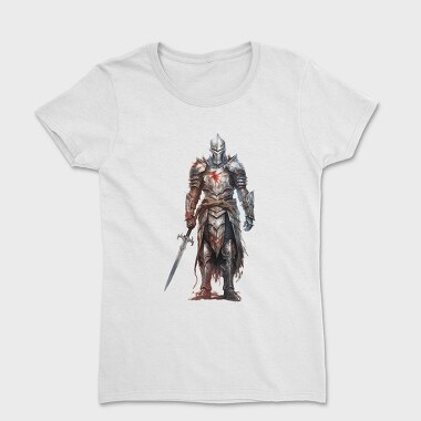 Watercolor Knight Armor, Tricou Femei