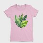 Watercolor Leaves Summer, Tricou Femei