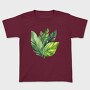 Watercolor Leaves Summer, Tricou Copii
