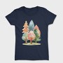 Watercolor Magic Forest, Tricou Femei