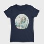 Watercolor Mermaid Ocean, Tricou Femei