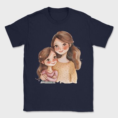 Watercolor Mommy Baby, Tricou Barbati (Unisex)