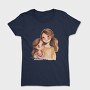 Watercolor Mommy Baby, Tricou Femei