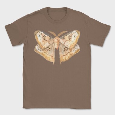 Watercolor Moon Moth, Tricou Barbati (Unisex)