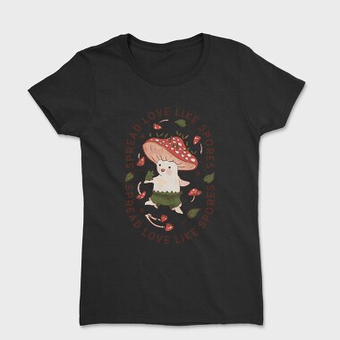 Cute Mushroom Fairy, Tricou Femei