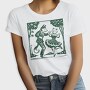 Dancing Foxes Tote, Tricou Femei