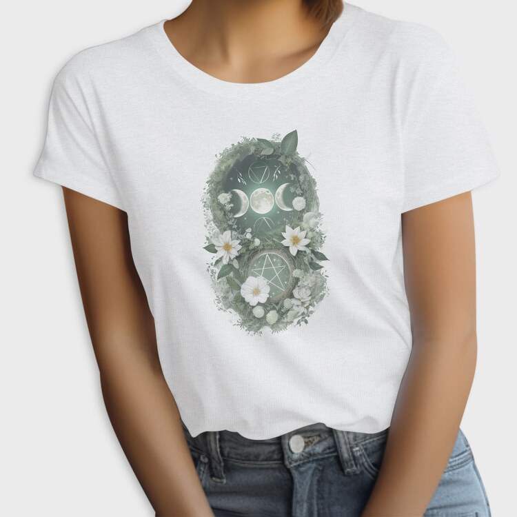 Moon And Flower Magic, Tricou Femei