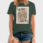 Tiger King Of Spades Card, Tricou Barbati (Unisex)