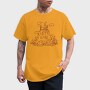 Mountain House, Happy Alone, Tricou Barbati (Unisex)