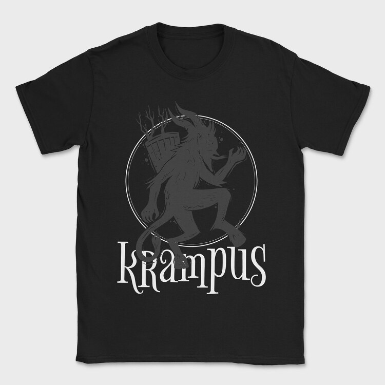Krampus, Tricou Barbati (Unisex)
