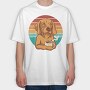 Labrador Coffee, Tricou Oversize Barbati (Unisex)