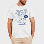 Time Flies Book Now I M Old, Tricou Barbati (Unisex)