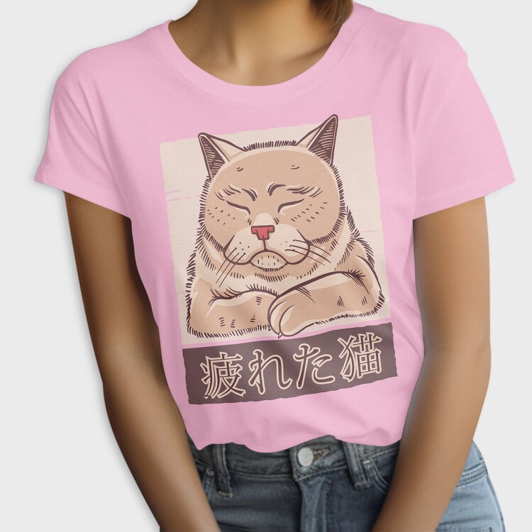 Tired Cat, Tricou Femei