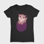 Cute Otter In Pocket, Tricou Femei