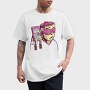 Brain Phone Illustration, Tricou Barbati (Unisex)