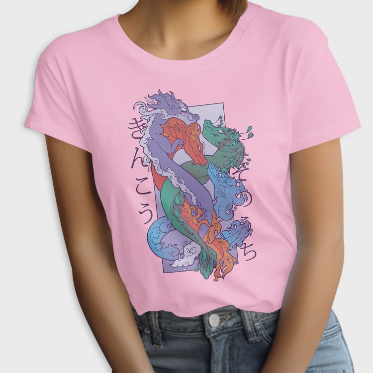 Ancient Dragon Creatures Four Elements, Tricou Femei