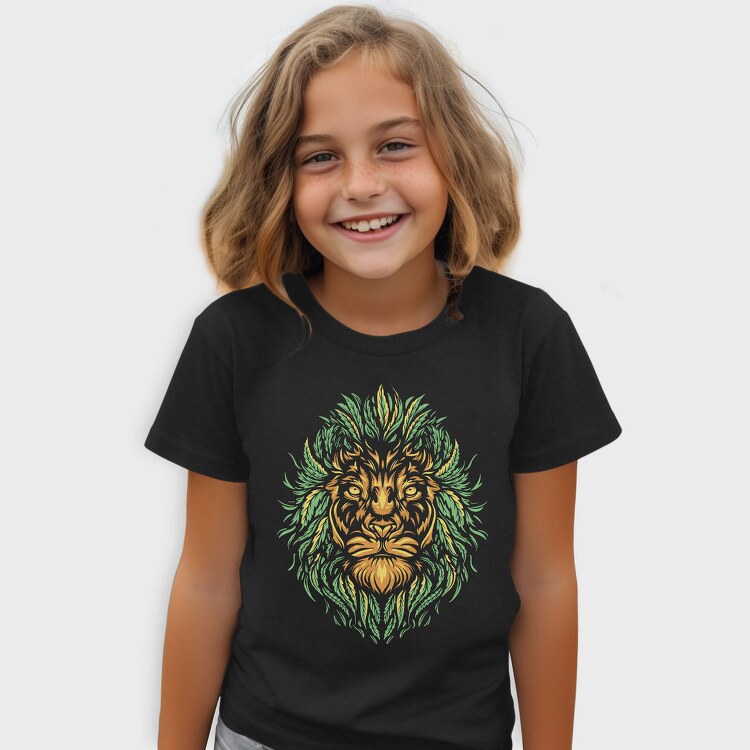 Cannabis Lion Weed, Tricou Copii