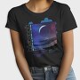 Moon Landscape Planets, Tricou Femei